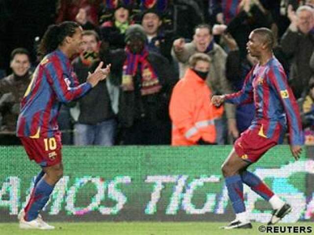 Barcelona - Ronaldinho, Eto´o
