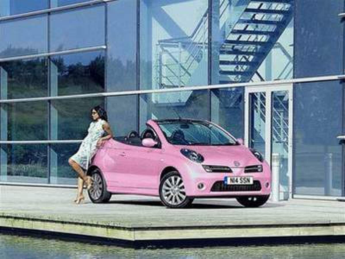 Nissan Micra Pink