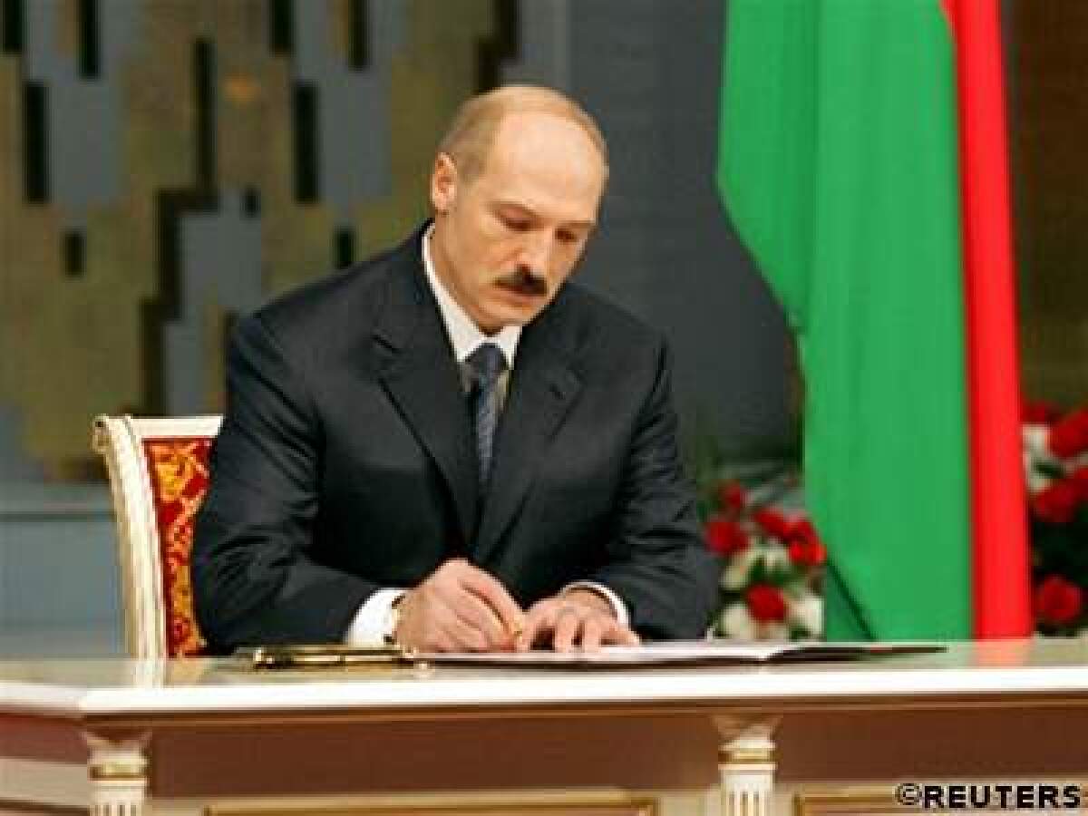 Inaugurácia Alexandra Lukašenka