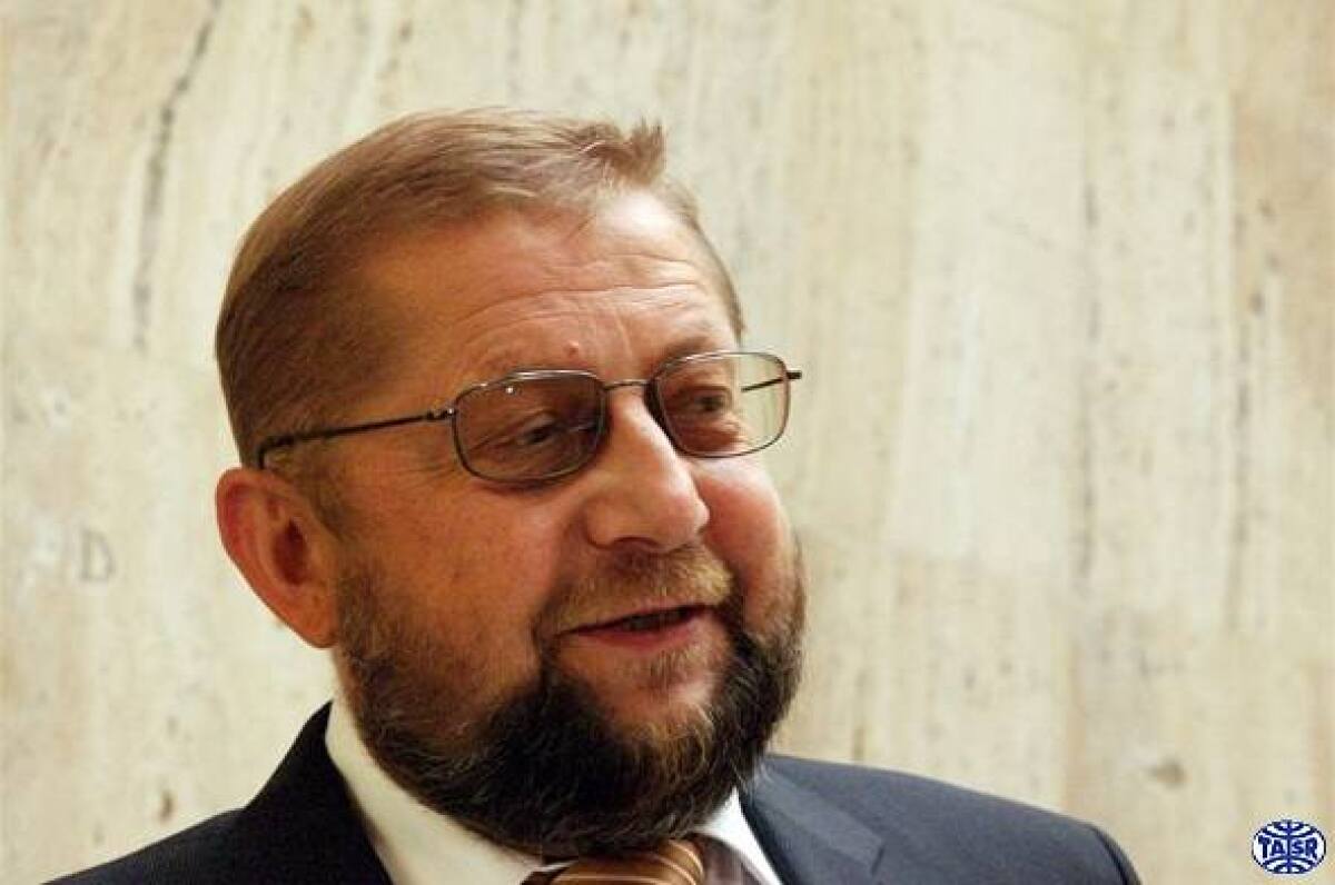 Minister spravodlivosti Štefan Harabin