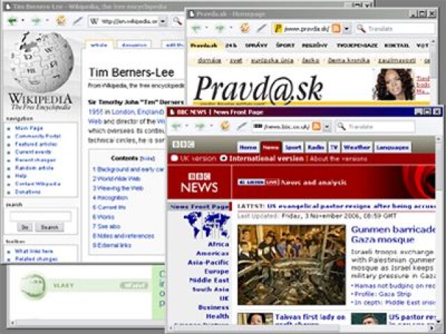 Internet, web