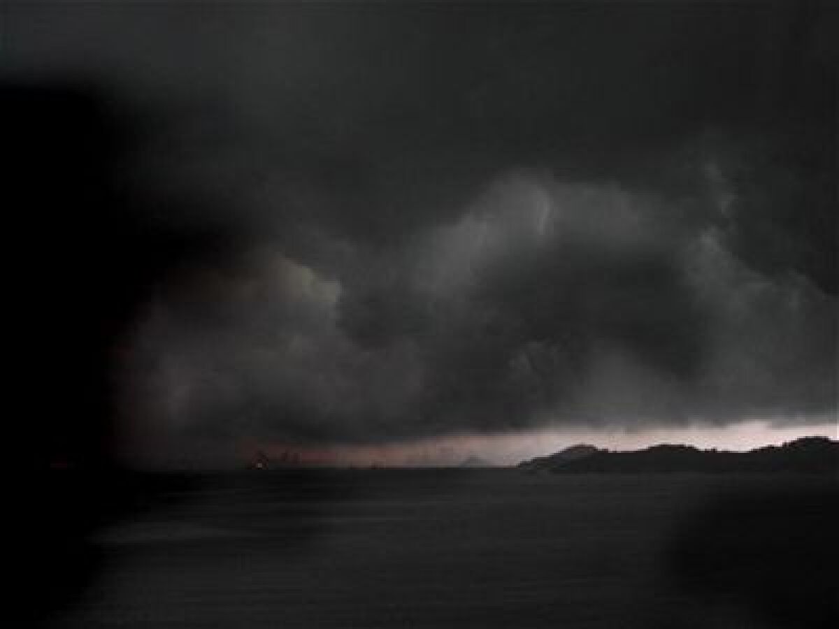 Búrka, ilustračné foto.