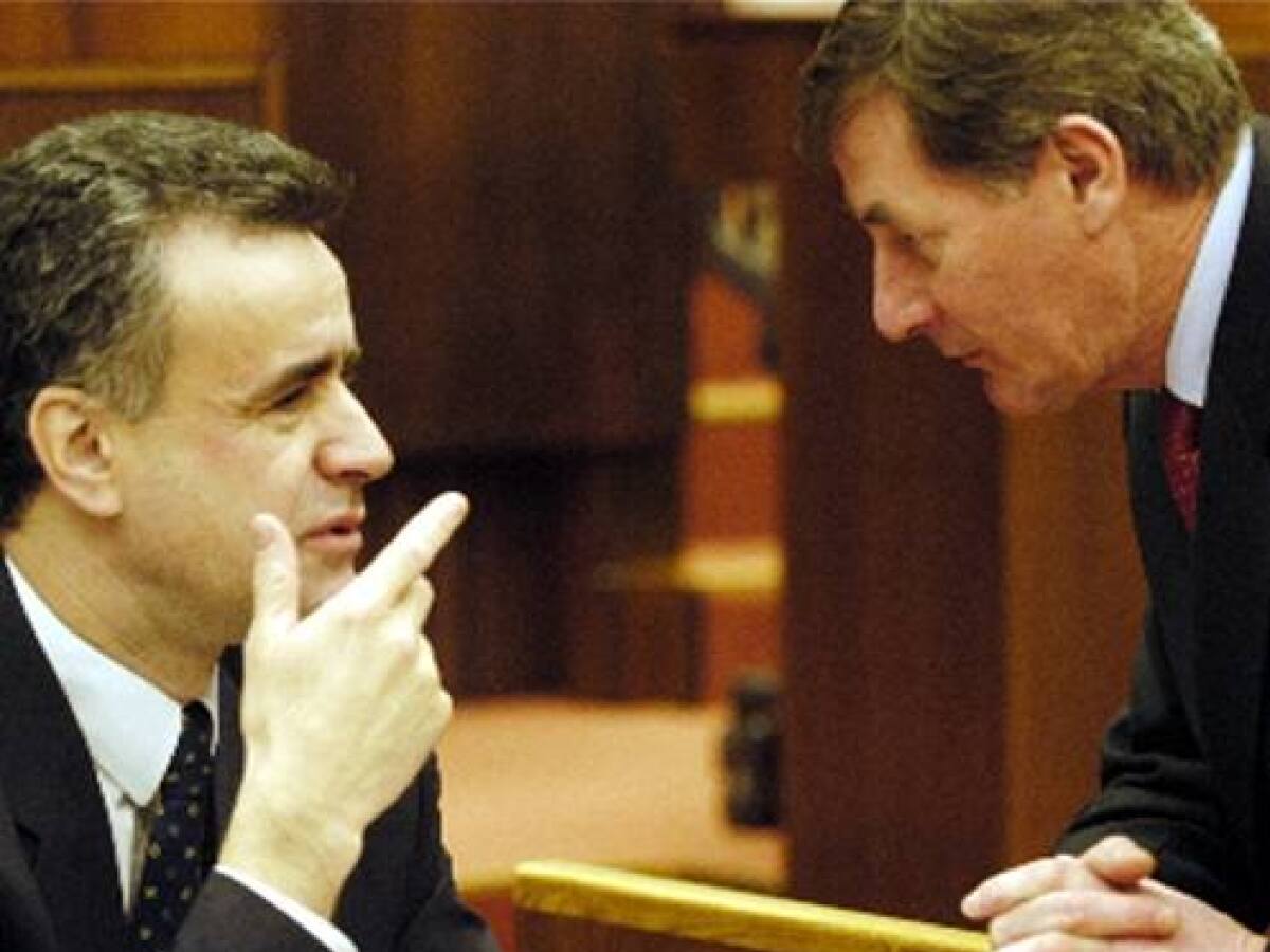 Vladimír Palko (vľavo) a Pavol Hrušovský