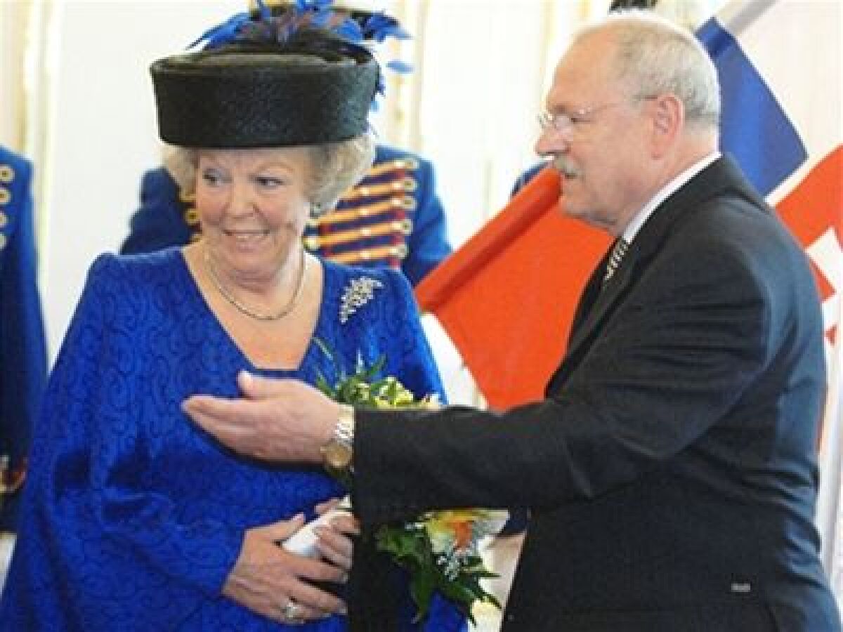 Holandská kráľovná Beatrix navštívila Slovensko