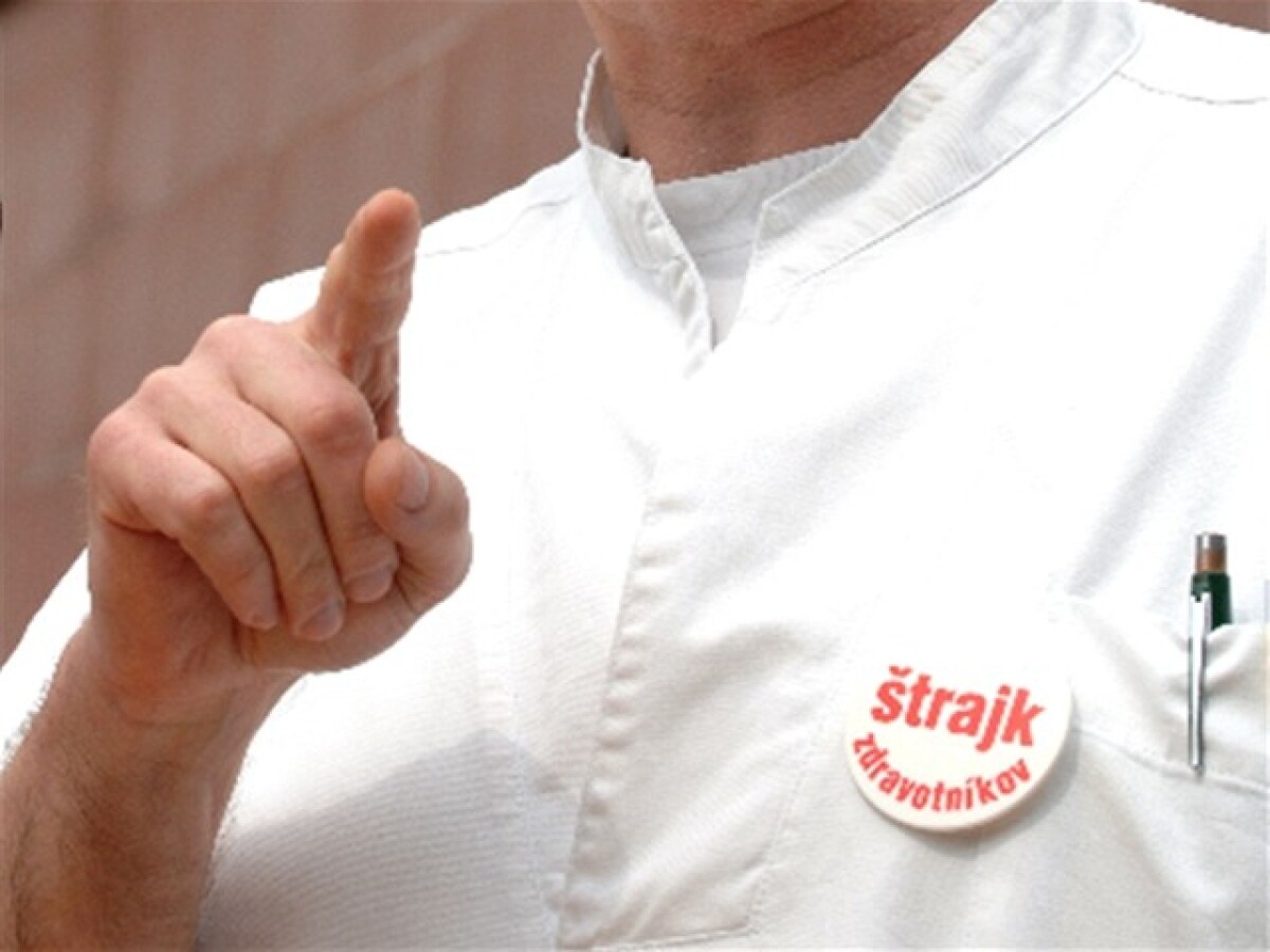 Štrajk zdravotníkov
