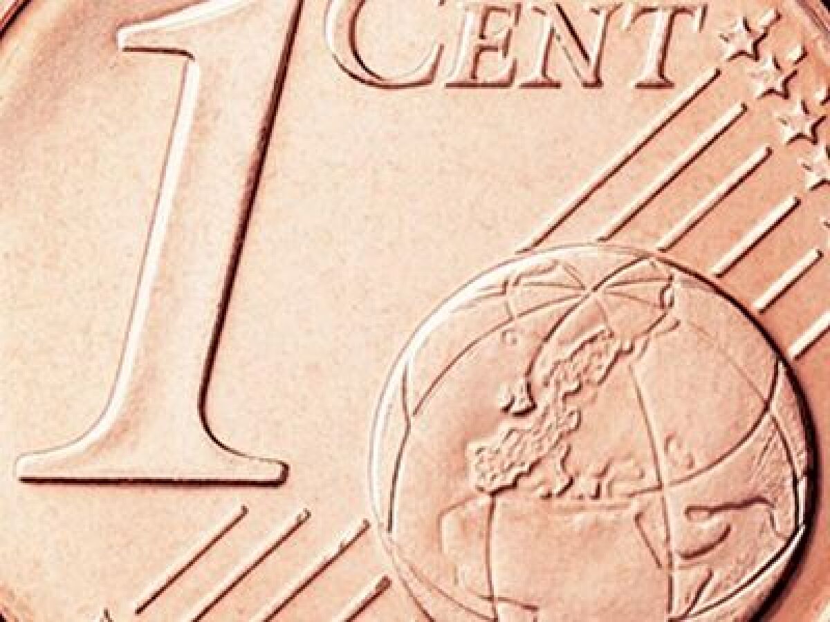 Euro, 1 cent