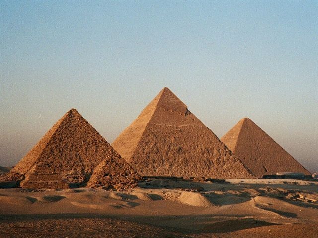 Pyramídy, Egypt
