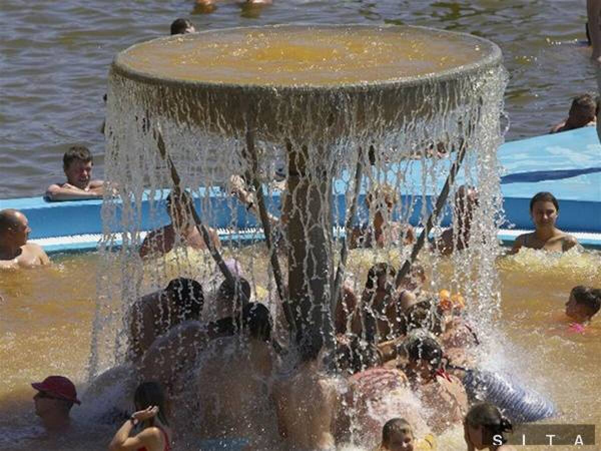 Horúce počasie v Bratislave