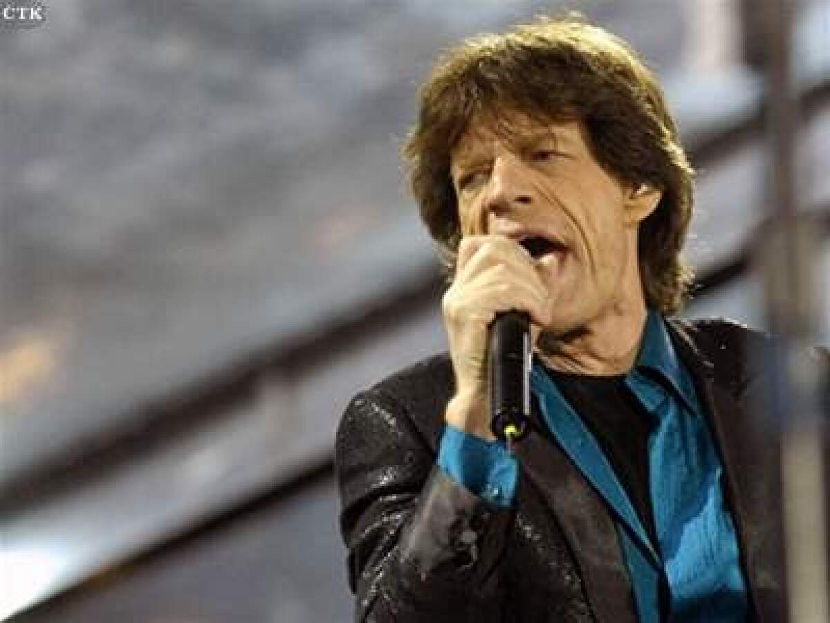Mick Jagger - koncert Rolling Stones v Brne