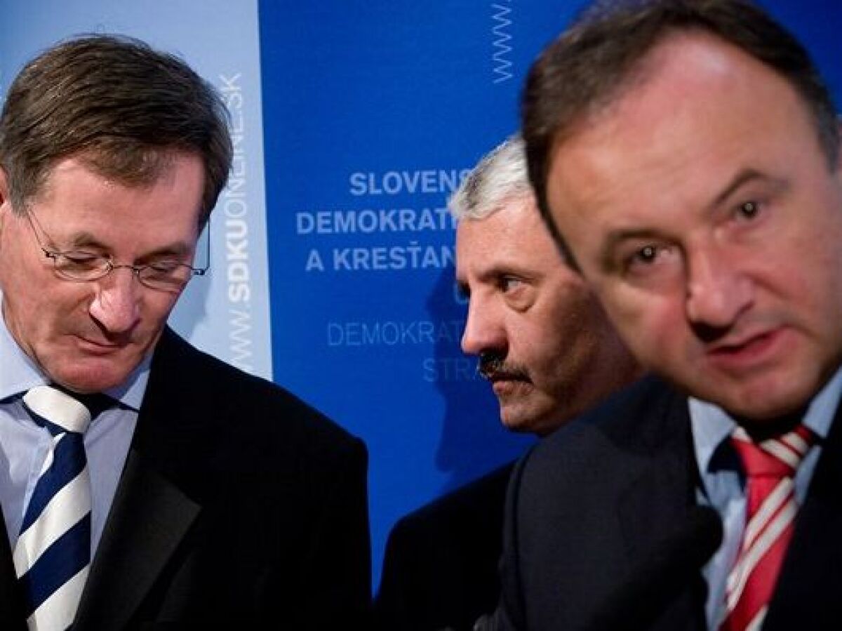 Opozícia, Dzurinda, Csáky, Hrušovský