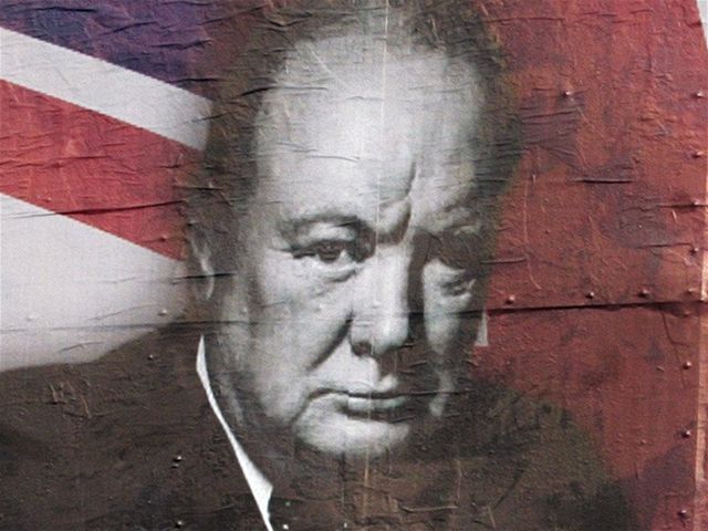 Winston Churchill.