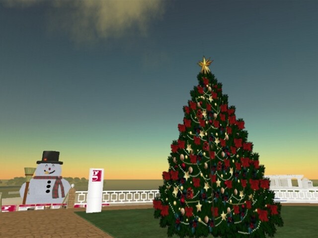 Zima a Vianoce v Second Life