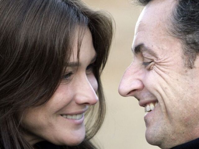 Nicolas Sarkozy a Carla Bruniová