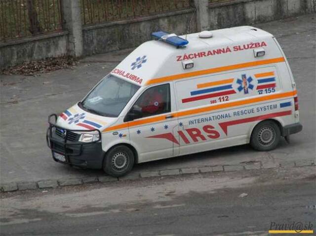 Sanitka, nehoda, zdravotníctvo, RZP, IRS, nemocnica
