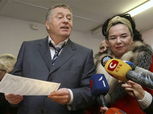 Ruské prezidentské voľby, Žirinovskij