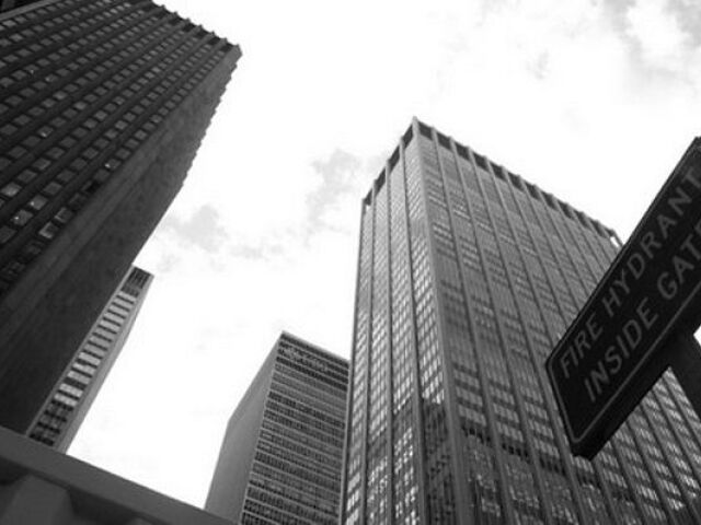 Manhattanské mrakodrapy.
