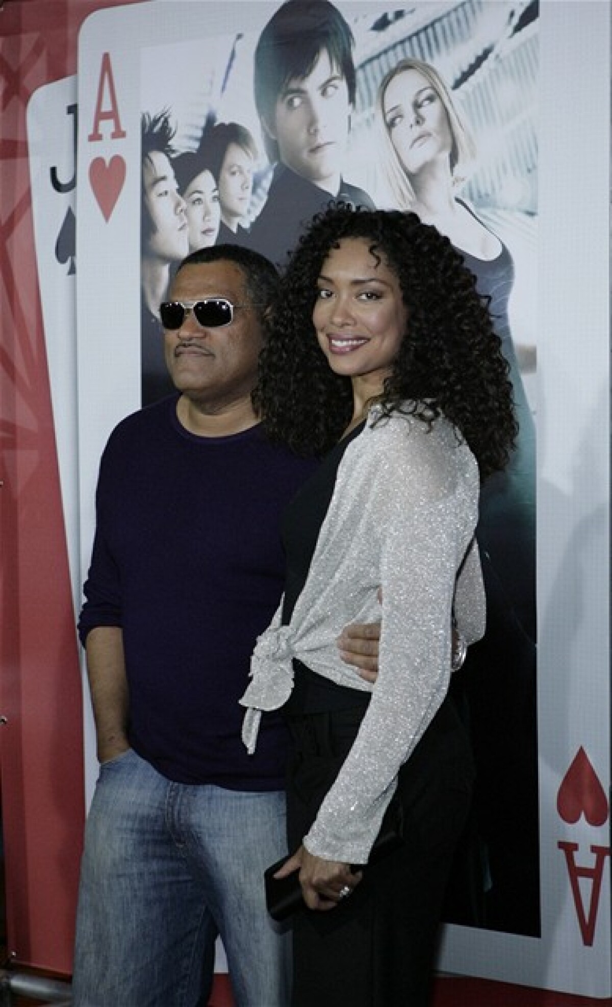 Laurence Fishburne a Gina Torres