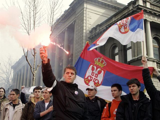 Protesty v Srbsku