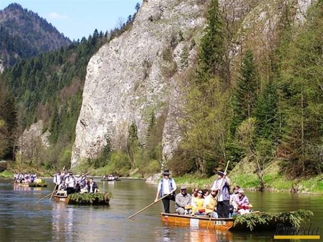Pltníci, Dunajec, plť, plte
