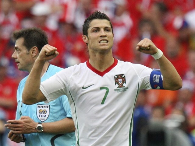 Portugalsko - Česko, Ronaldo