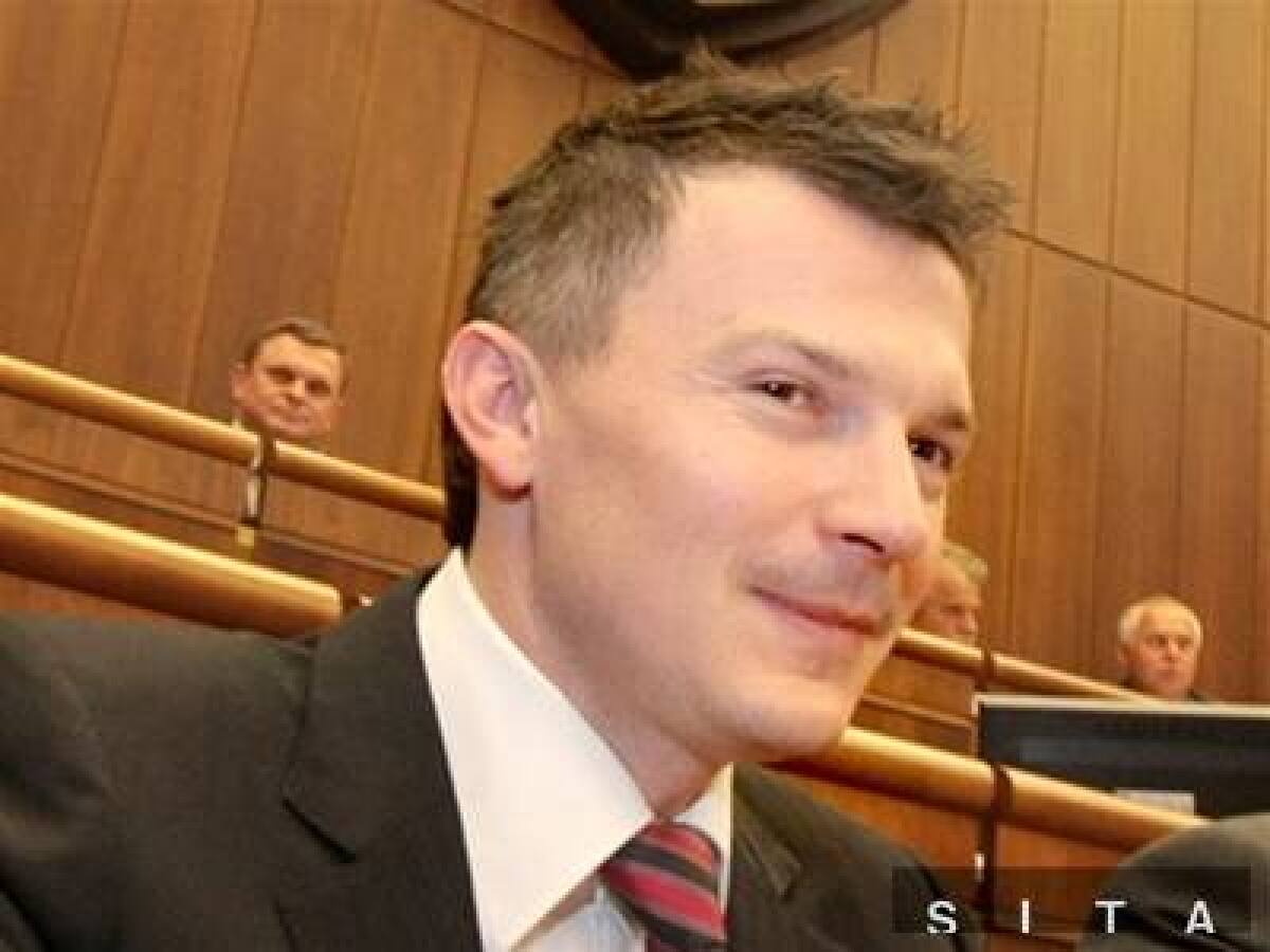 Minister financií Ján Počiatek