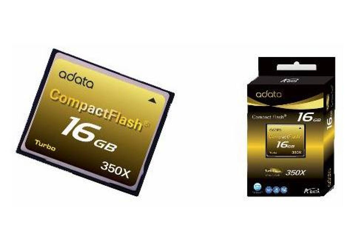 Najrýchlejšia CompactFlash karta od spoločnosti A-Data