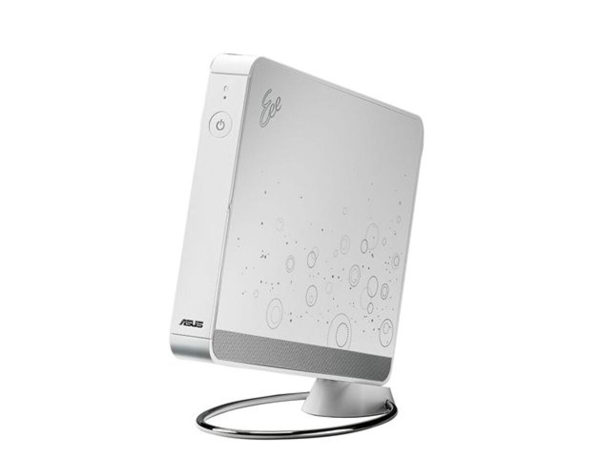 Miniatúrny osobný počítač Asus Eee Box s moderným vzhľadom