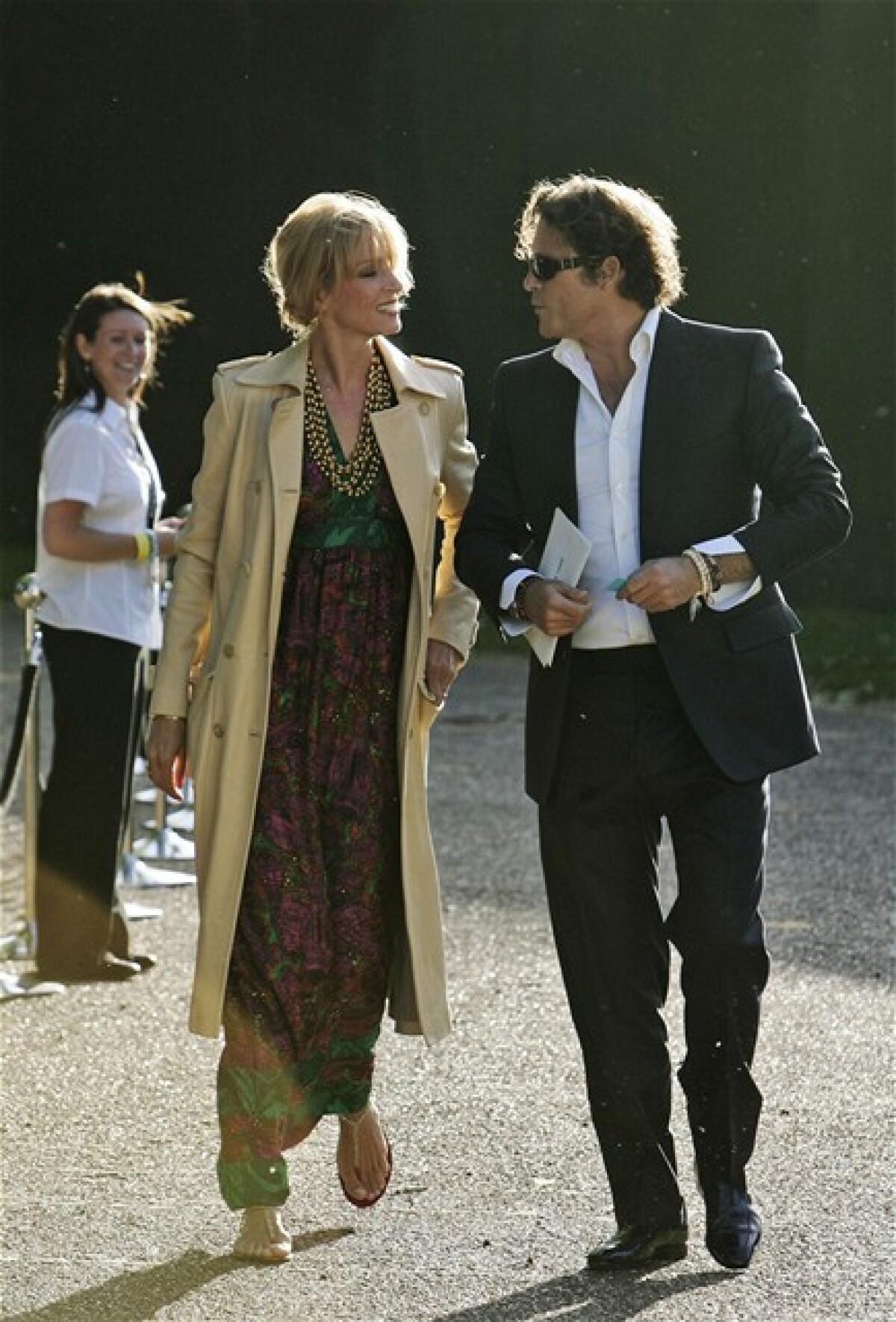 Uma Thurman a Arpad Busson 