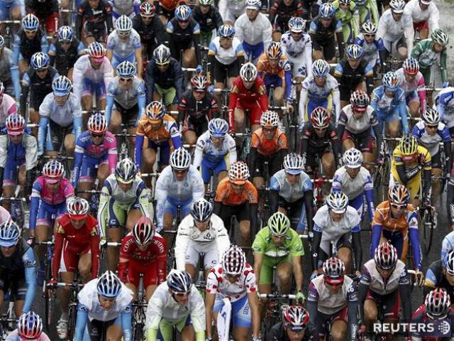 Tour de France, pelotón