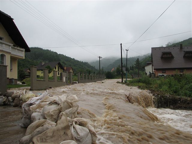 Povodne na východnom Slovensku