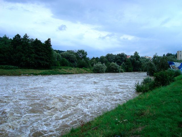 Povodne na východnom Slovensku