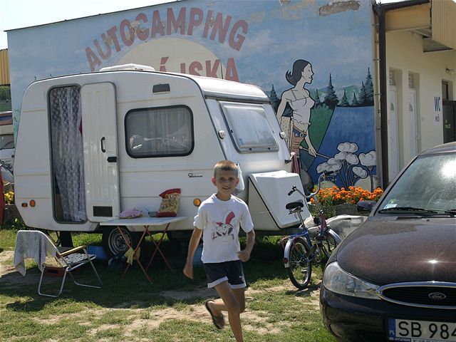 Podhájska, kemp, dovolenka