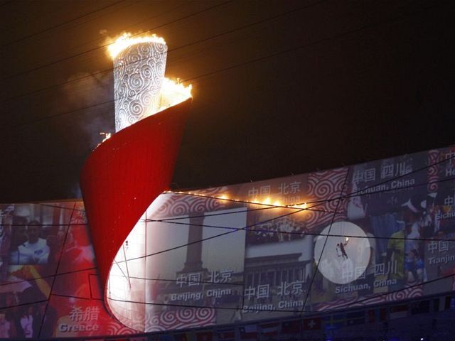 Olympijský oheň, OH 2008, Peking