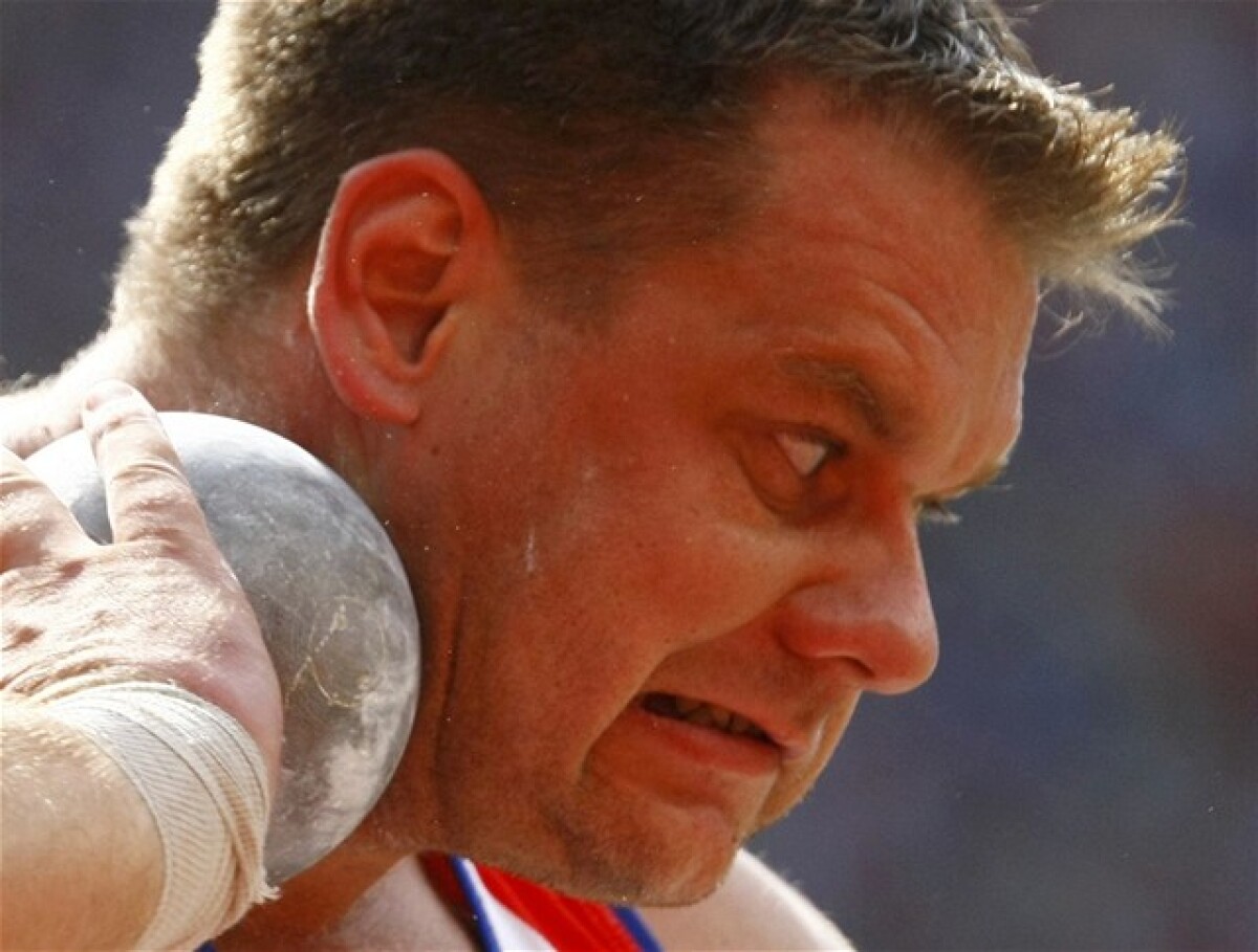 Haborák, vrh guľou, OH 2008