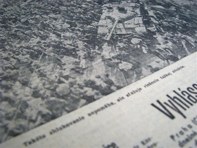 august 1968, okupácia Československa, ČSSR, denník Pravda