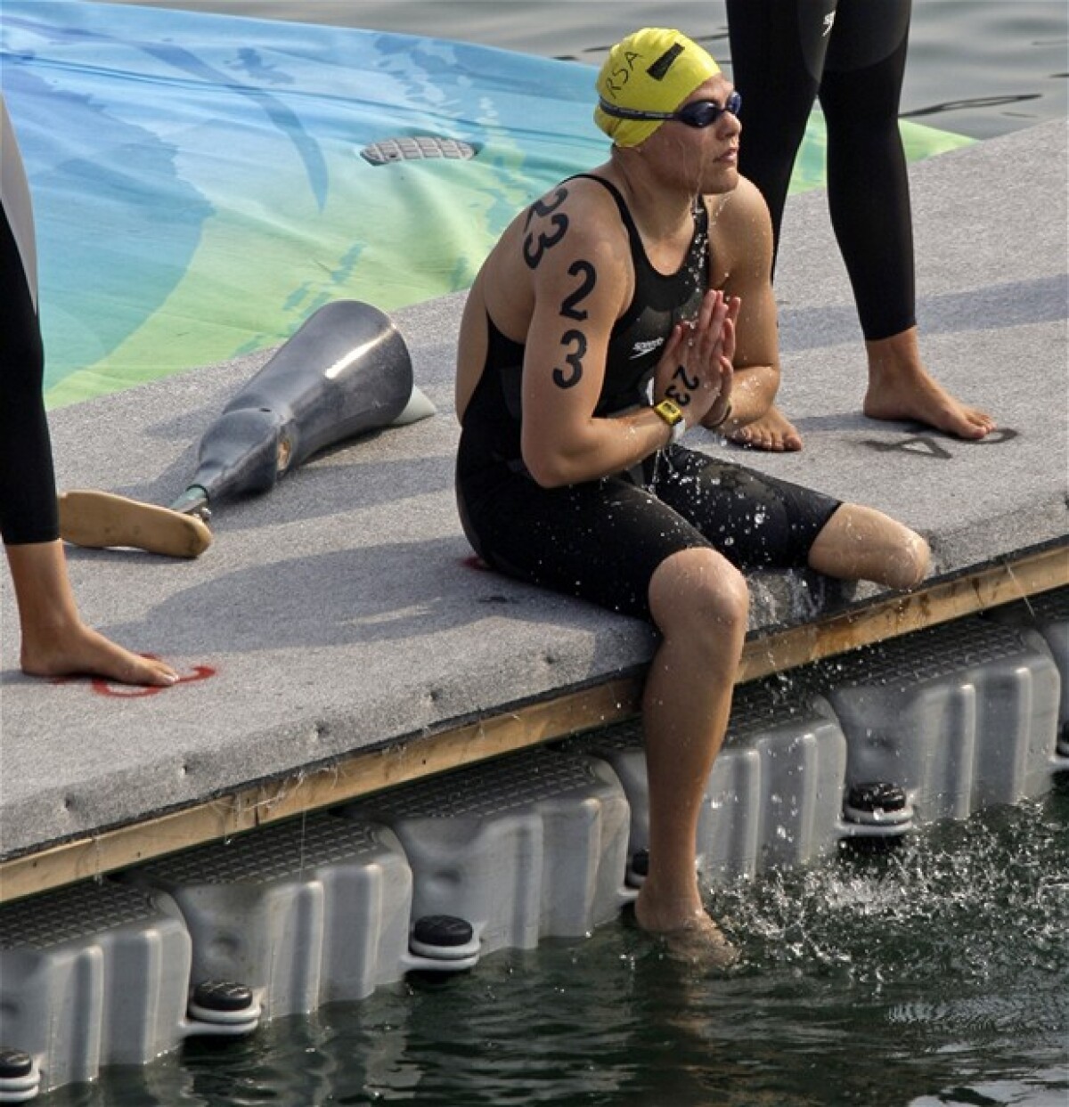 Natalie du Toit, plávanie OH 2008