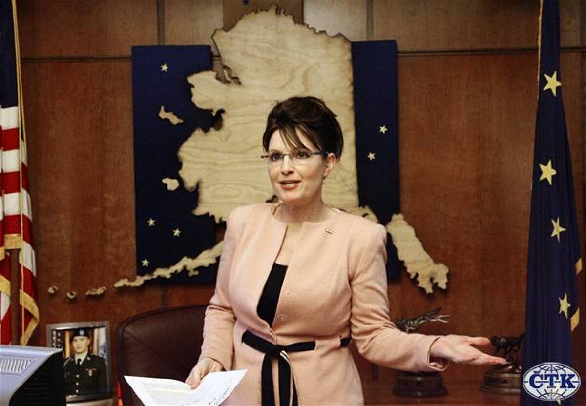 Sarah Palinová, guvernérka štátu Aljaška a možno aj budúca viceprezidentka USA.