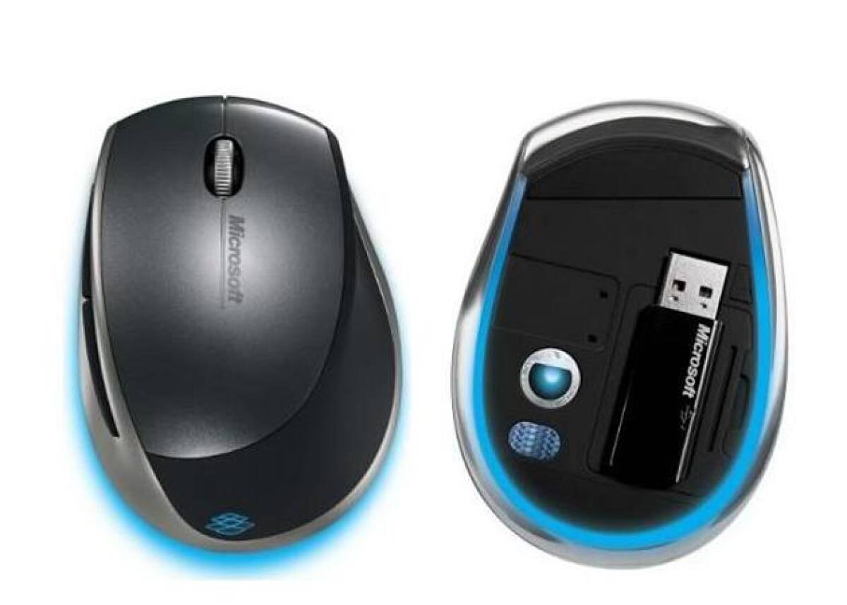 Microsoft Explorer Mini Mouse poháňa jedna AA batéria.