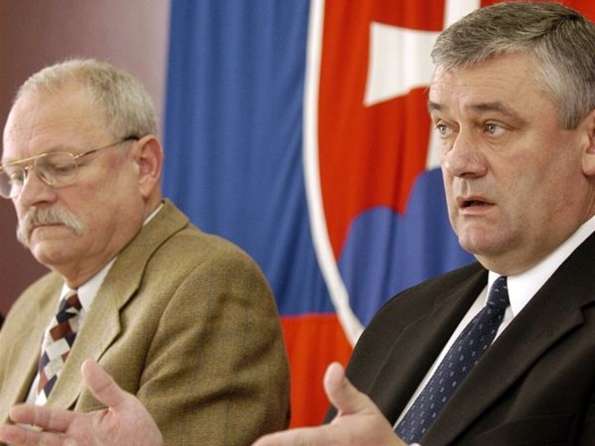 Gašparovič a Slota
