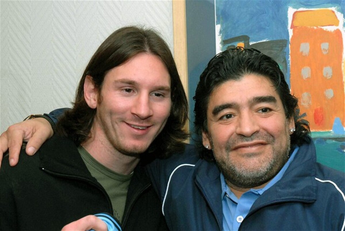 Messi Maradona