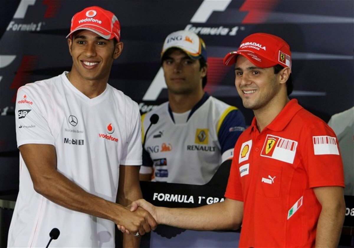 Hamilton, Massa, Piquet