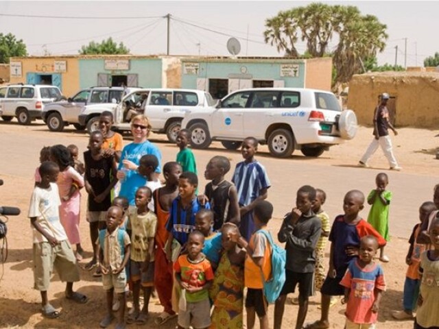 Mauritánia - Boghé, nemocnica, UNICEF, M. Kramár