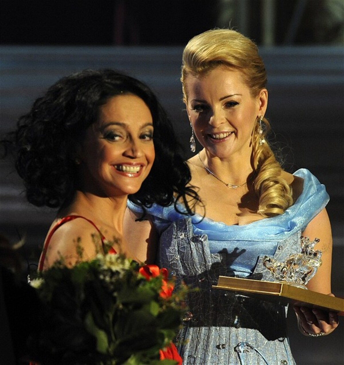 Lucie Bílá (vľavo) a Iveta Bartošová