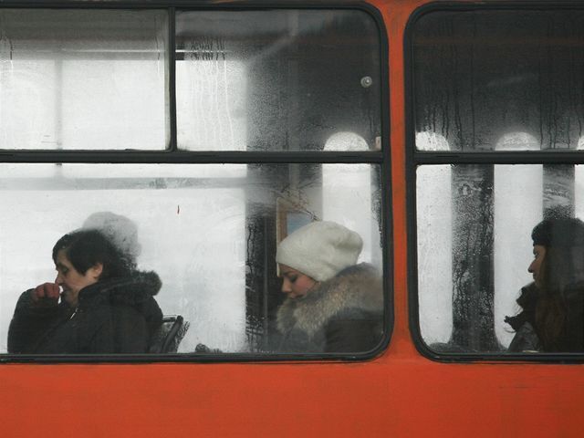 Balkán, mráz, zima