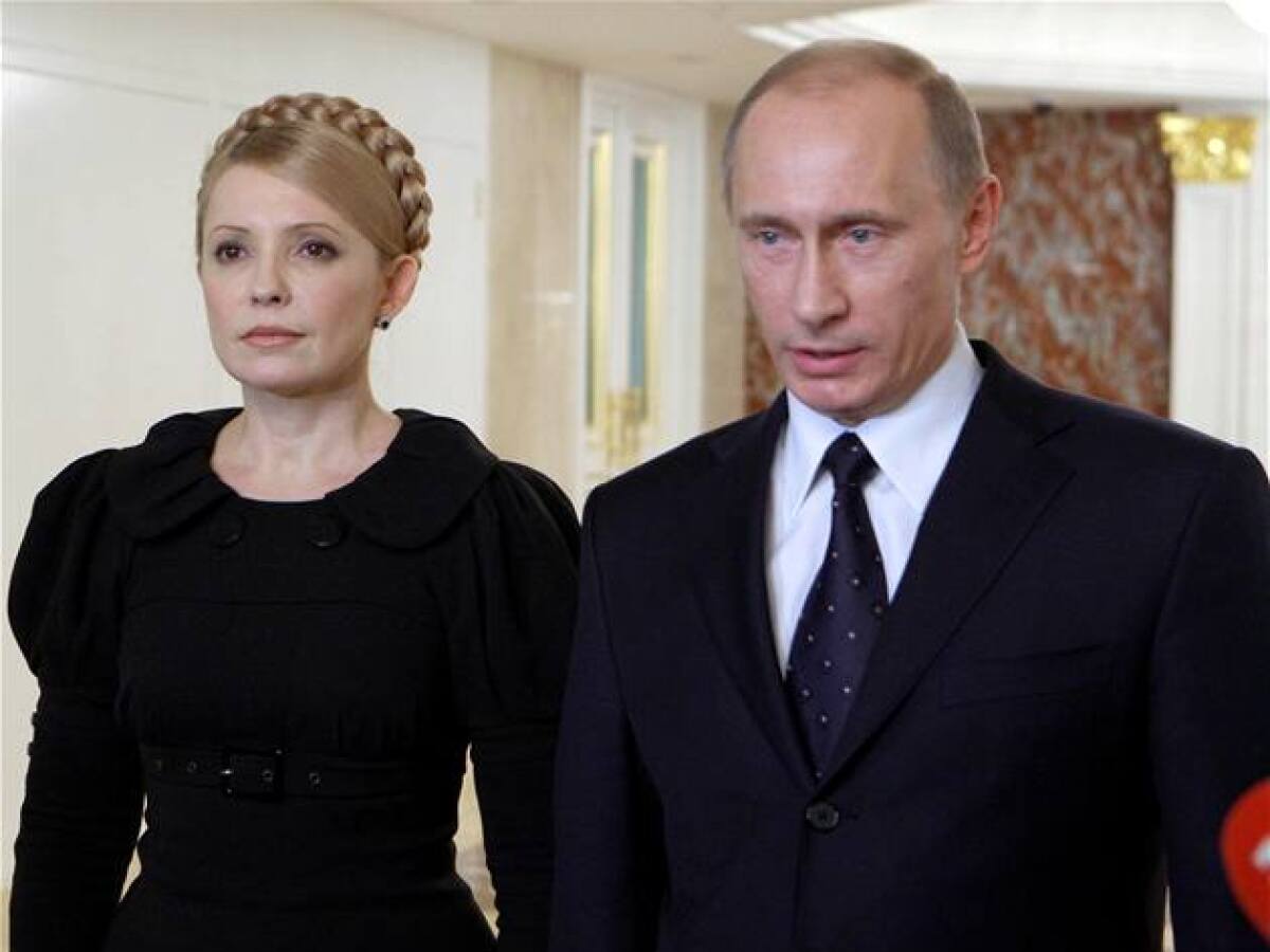 Tymošenková, Putin