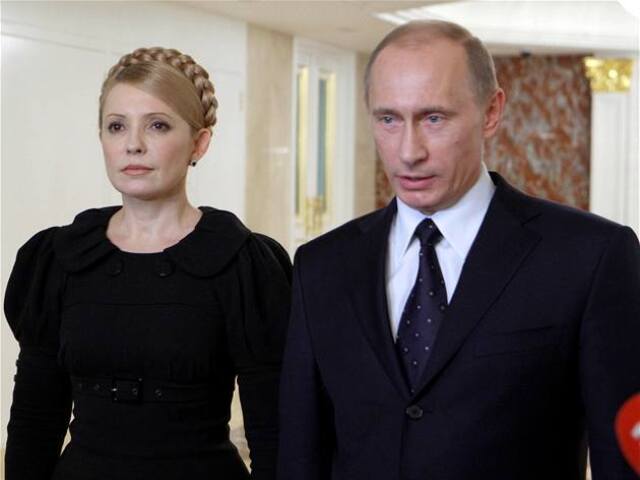 Tymošenková, Putin
