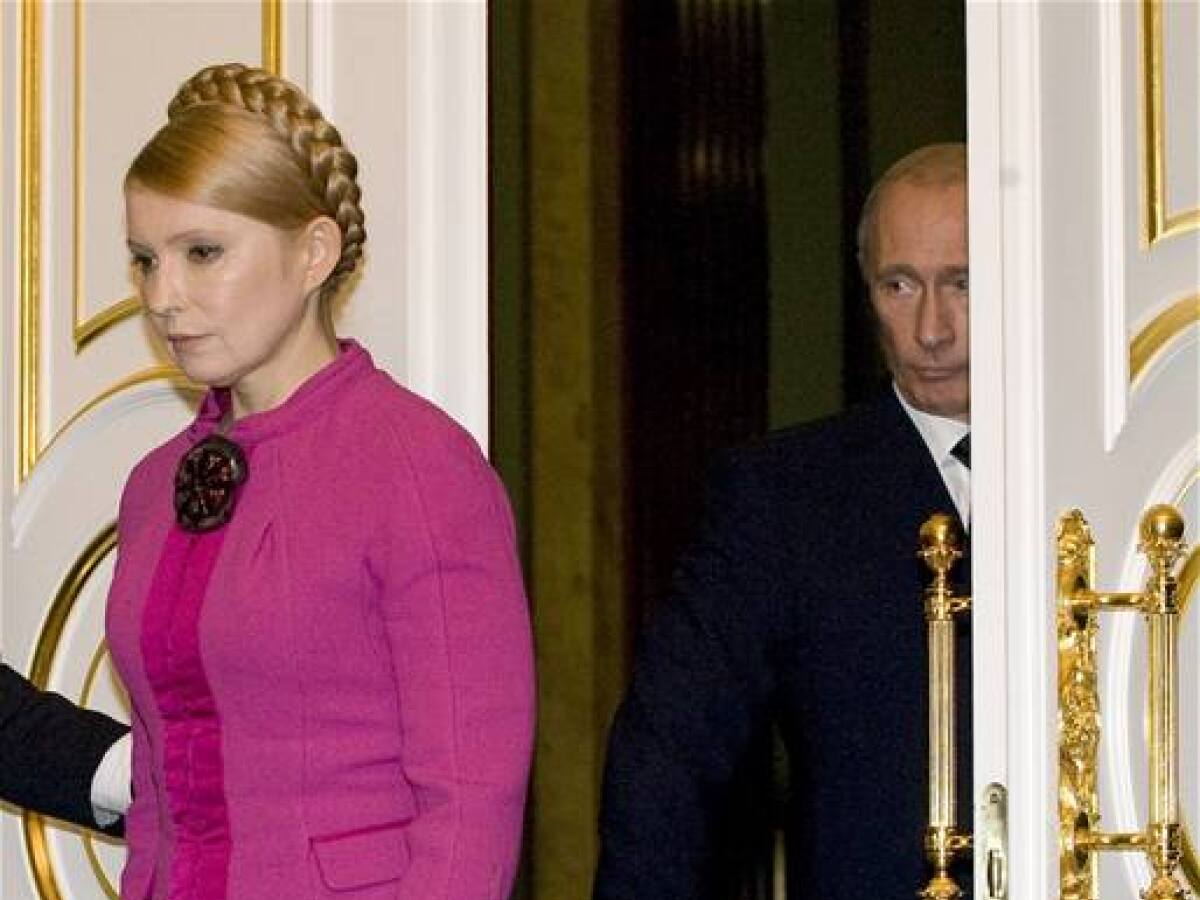 Tymošenková, Putin