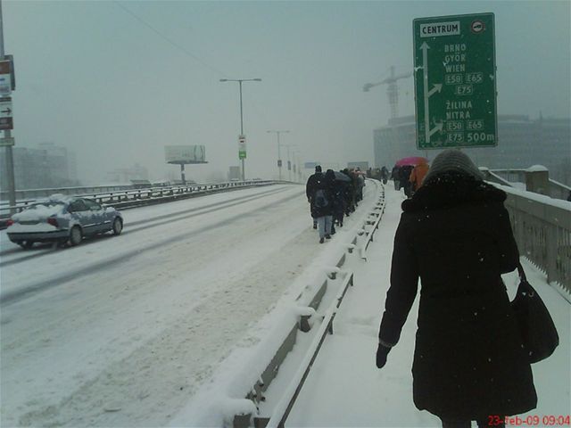 Kalamita, Bratislava