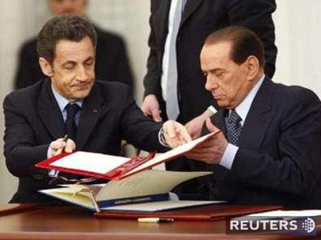 Nicolas Sarkozy, Silvio Berlusconi
