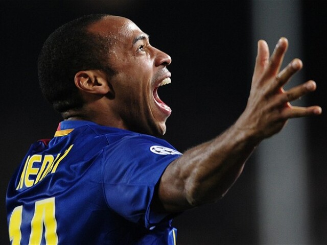 Barcelona - Lyon, Thierry Henry